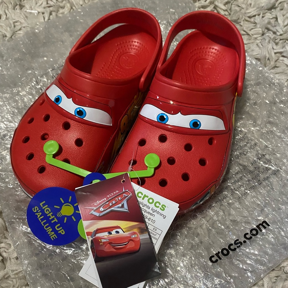 Lightning Mcqueen Crocs